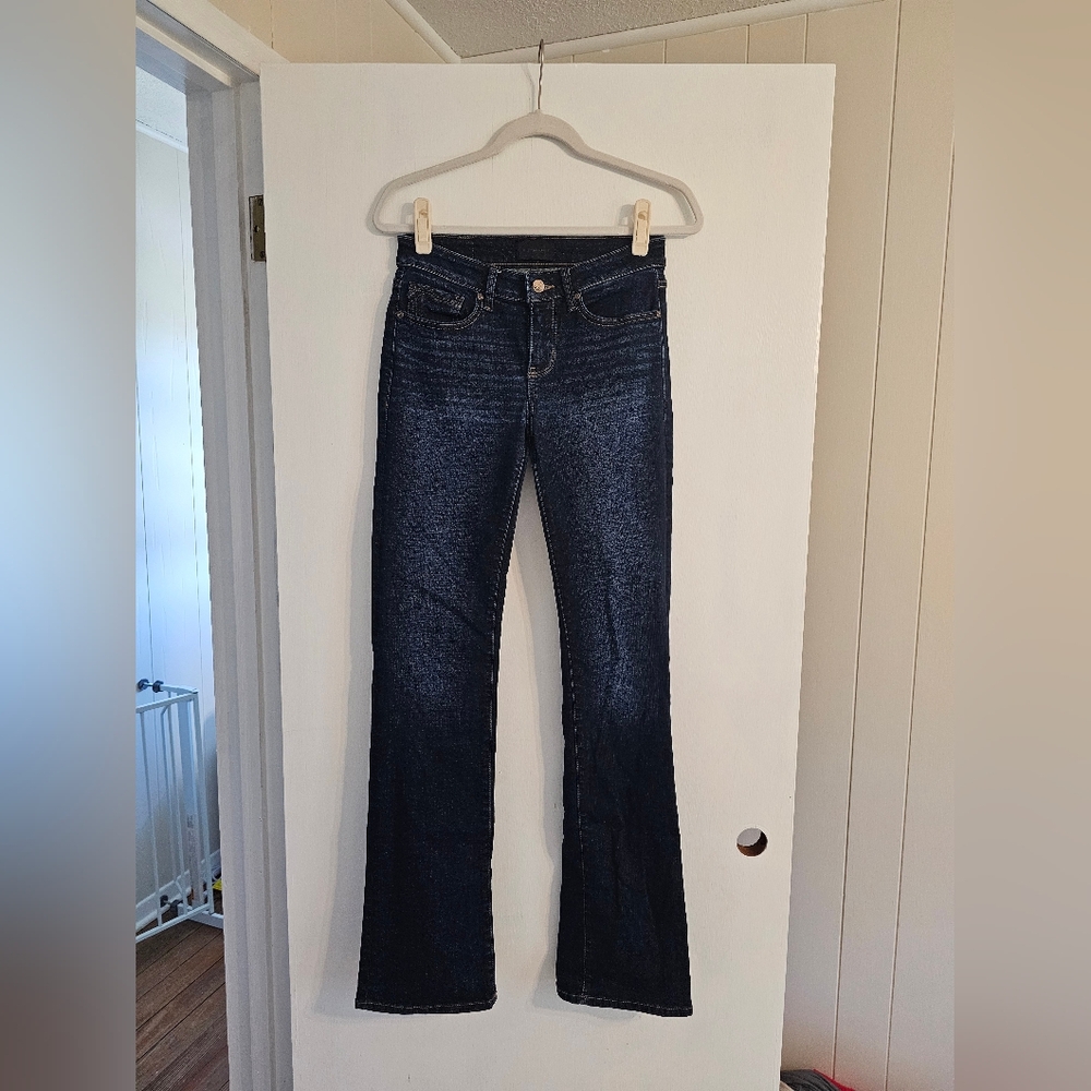 Buckle Black Dark Indigo Bootcut Jeans